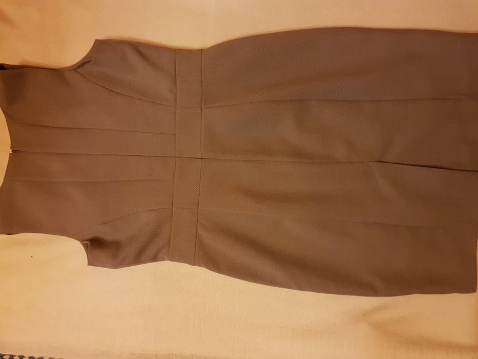 Rochie sarafan stofa gri Atmosphere