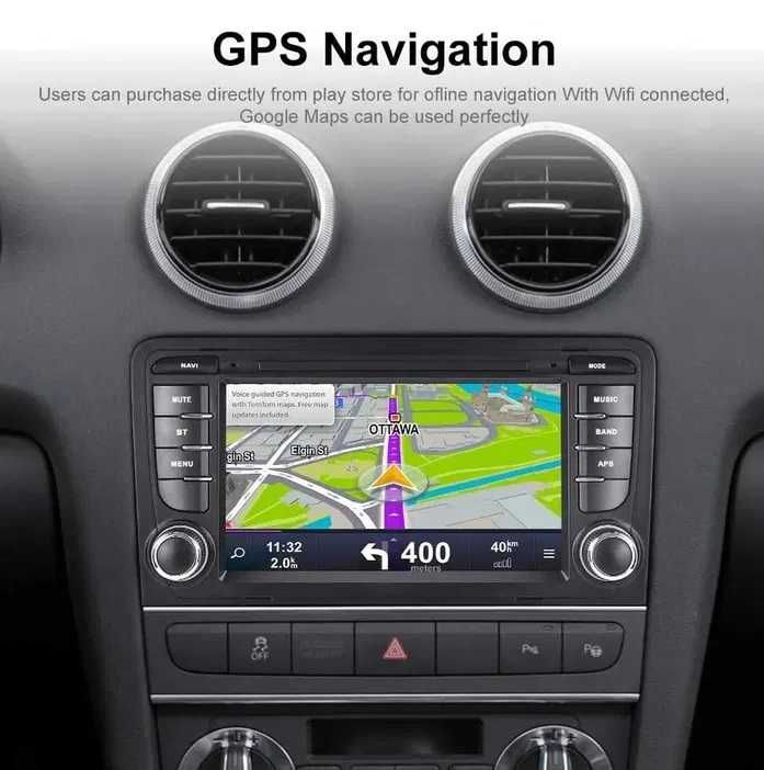Navigatie Android dedicata Audi A3/S3/RS3 Carplay Android Auto