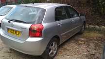 Toyota Corolla 2,0 D4D 90 кс. на части