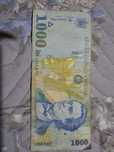 Bancnotă  de 1000 de lei vechi din 1998