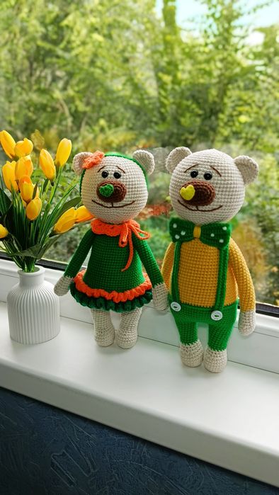 Вязаные игрушки в наличии