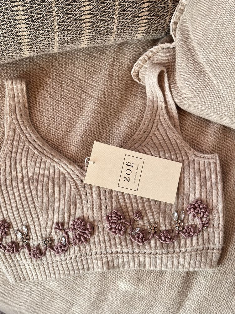 Потник топ Zoe handmade