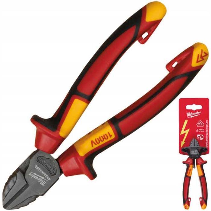 Изолирани клещи резачки Milwaukee VDE / 145мм 1000V