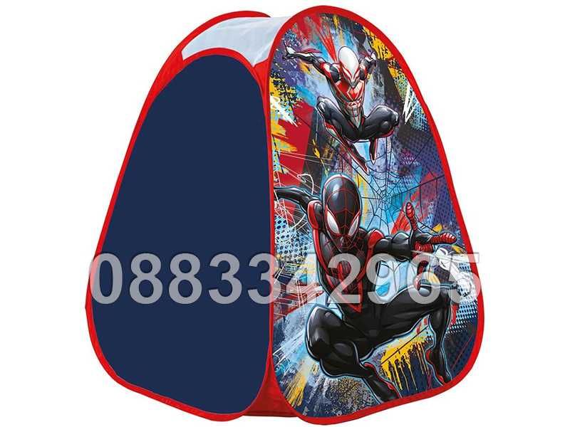 НОВИ! JOHN Палатка за игра - POP UP - Spiderman - Спайдърмен