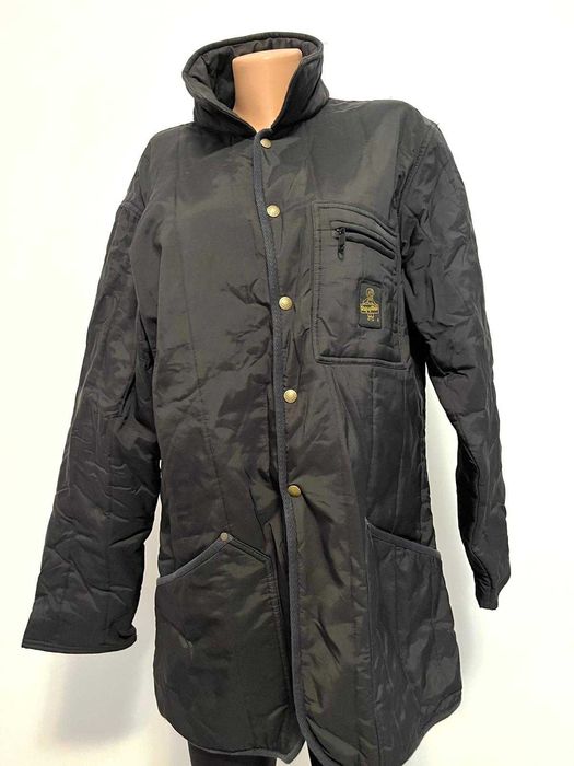 Geacă RefrigiWear, XL, neagră, matlasată, cu capse