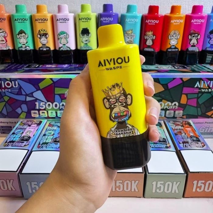 Vape  Waspe 150.000 Puffs 6 Arome  Reincarcabil Abur Mult