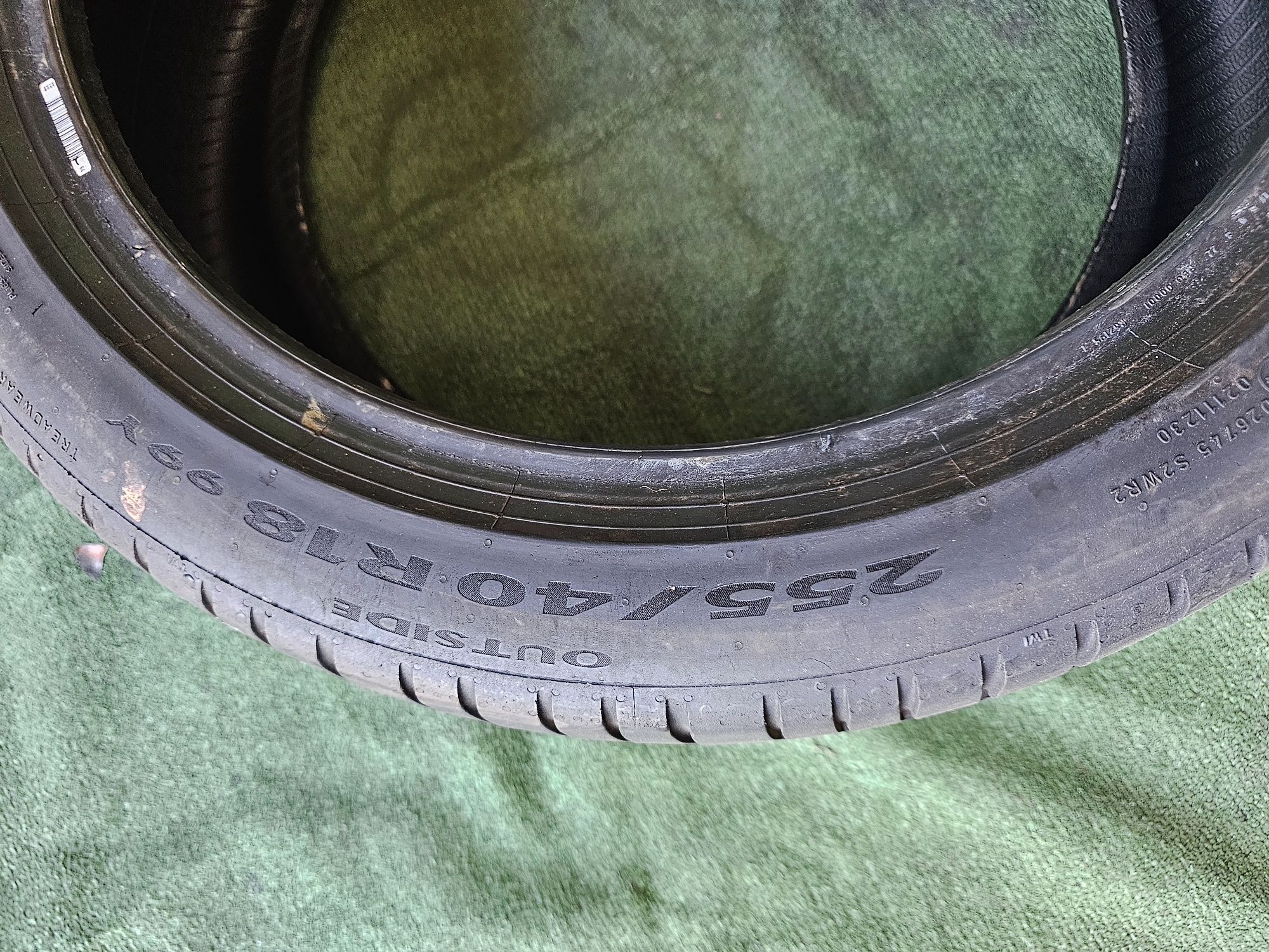 1x 255 40 18 vara pirelli