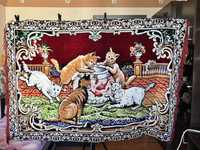 Carpetă cu pisici vintage