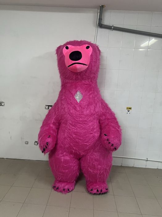 URS gonflabil  roz 2.6 metri cu baterie si incarcator