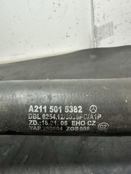 Furtun intercooler Mercedes E-class W211 CLS W219 3.0 V6 | A2115015382