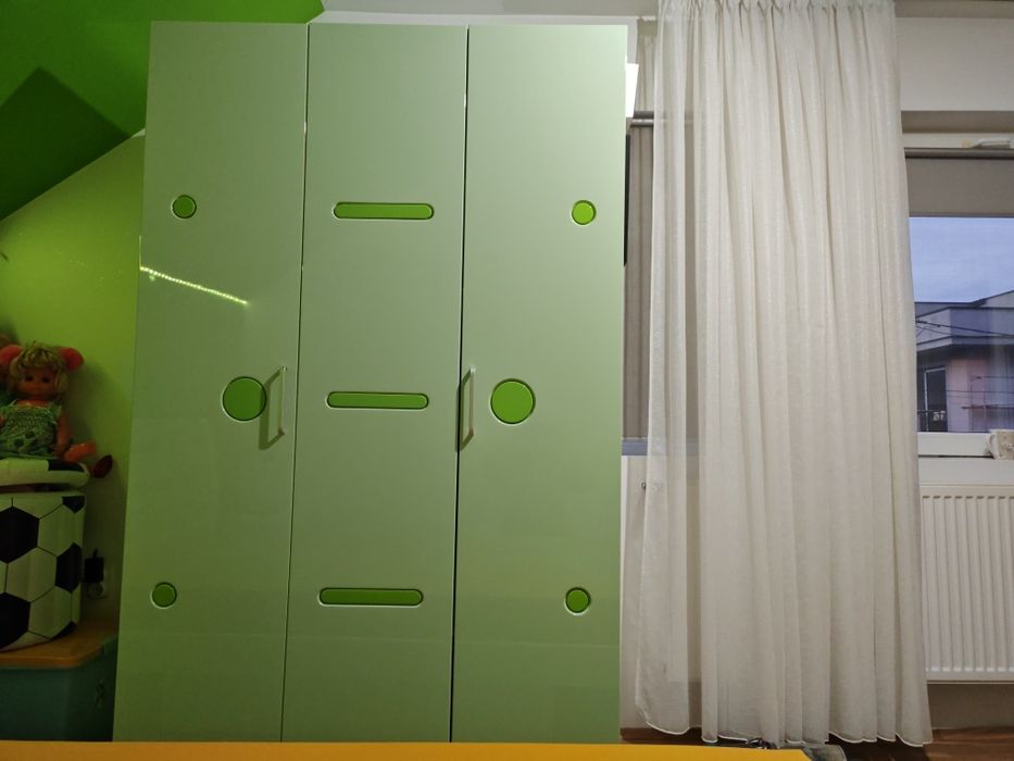 Mobila de copii culoarea verde