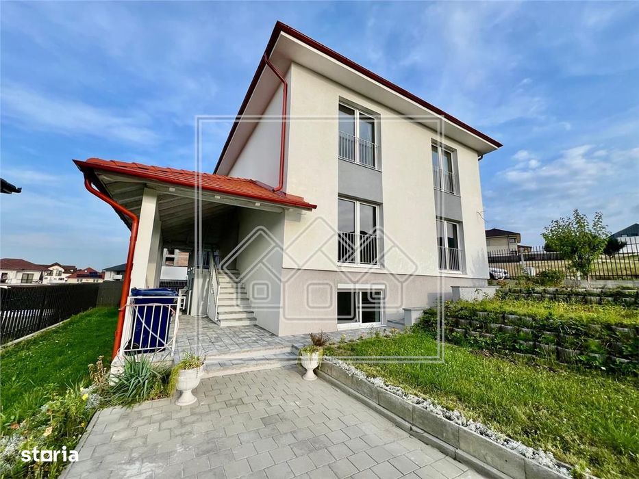 Casa individuala noua - 4 camere, gradina - prima inchiriere