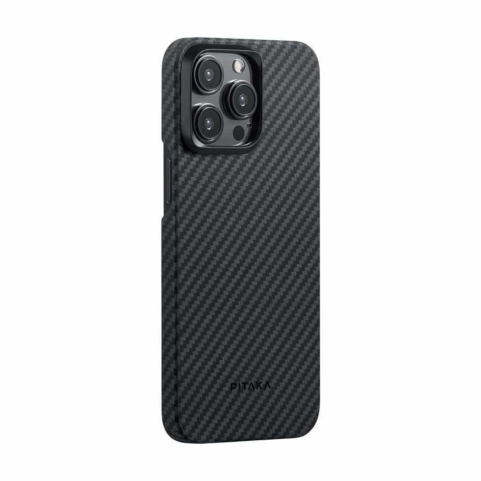 Защитен калъф Pitaka MagEZ 4, Aramid 1500D, За iPhone 15 Pro, MagSafe