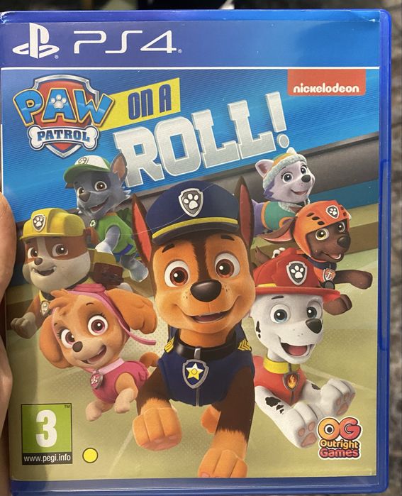 Игра  Paw Patrol On The Roll PS4