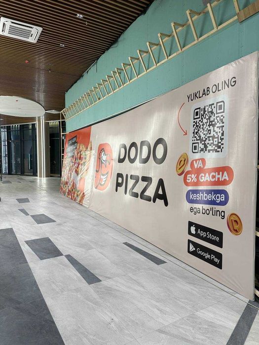 баннер печать banner pechat qilamiza