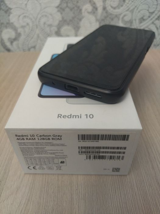 Продам Redmi 10, Операт.память 4+2GB, 8 ядерный 128GB памяти.