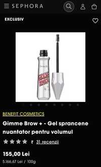 Vopsea sprancene Benefit Gimme Brow+