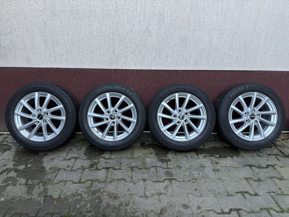 Roti iarna,jante 5x112 16,audi a3,a4vw golf,passat,jetta,octavia 2.3.4