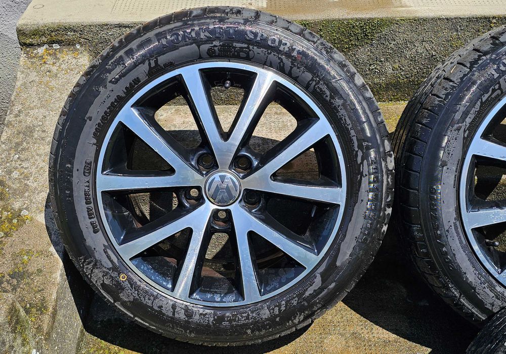 Roti 16’ vara | Jante Sedona Black VW Touran Audi Seat Skoda