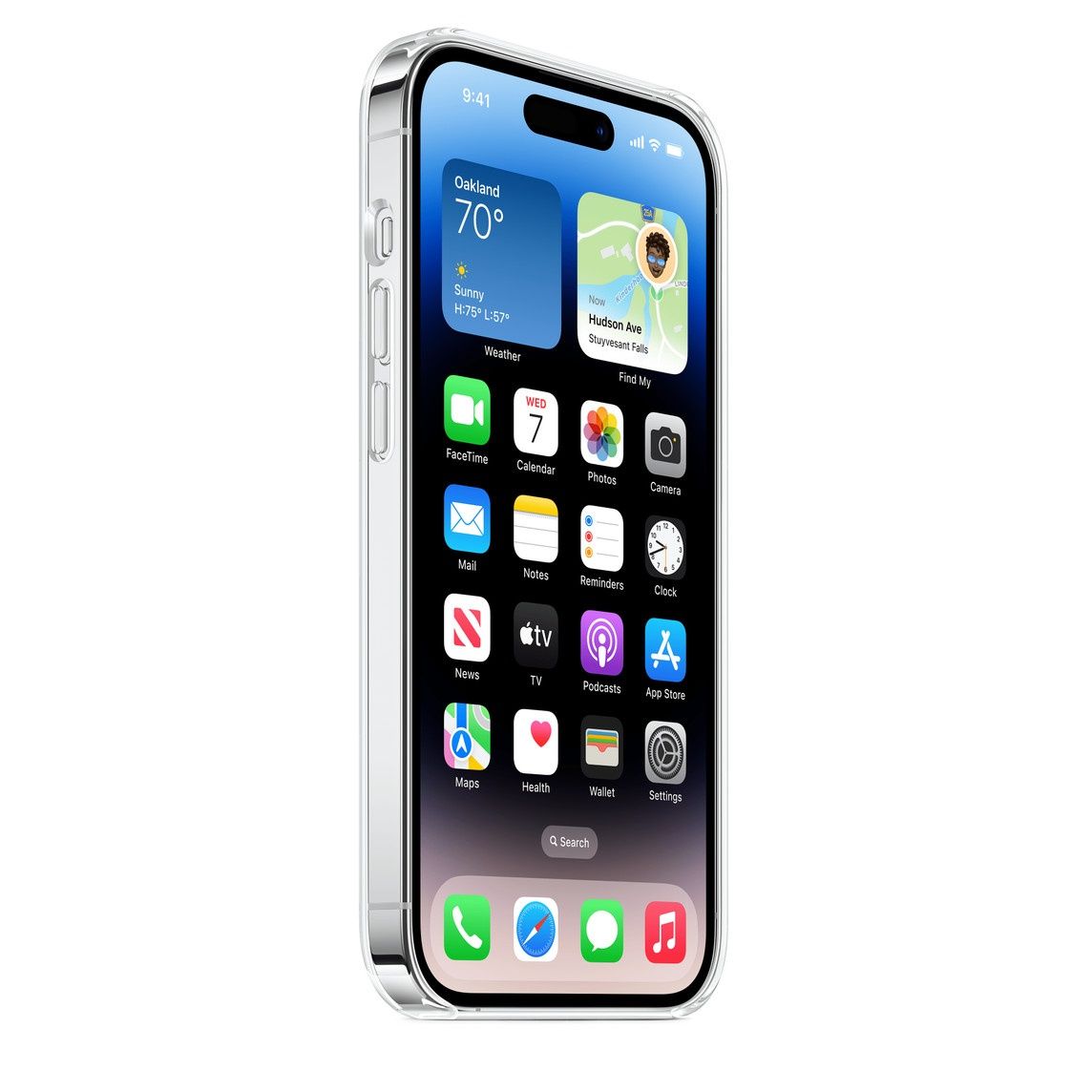 16 pro/16 promax Прозрачный чехол для iPhone 16 Pro, 16 ProMax с MagSa