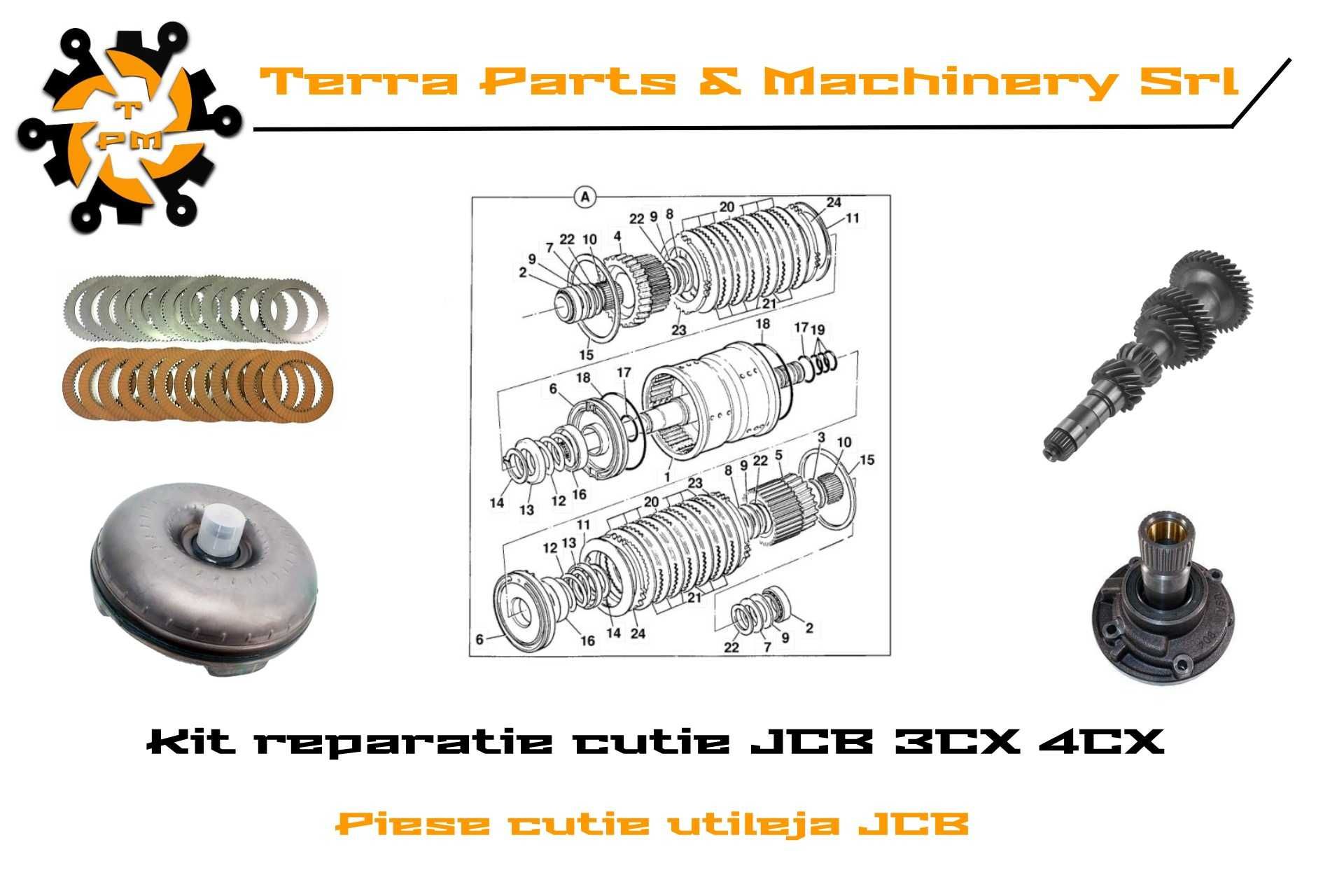 Piese cutie manitou JCB - Piese Telehandler JCB