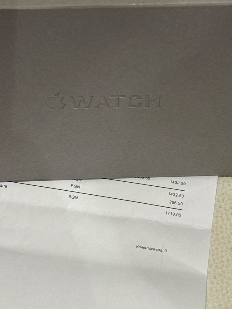 КАТО НОВ Apple Watch Ultra 2 BLACK 49мм. LTE 24м. ТЕХНОПОЛИС