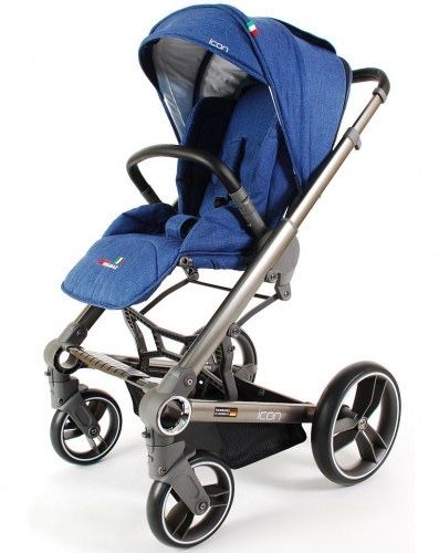 Коляска универсальная 2 в 1 Skillmax Icon 701-2, синий