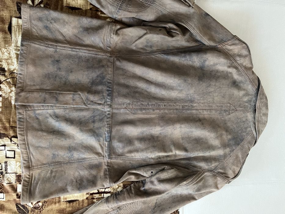 Geaca de piele Massimo Dutti