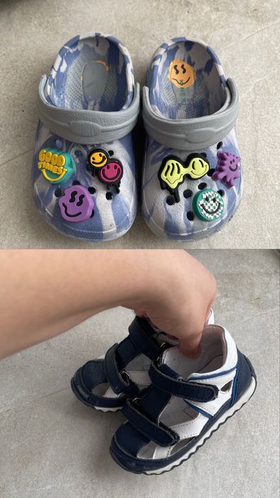 Две пары детской летней обуви, 23 р