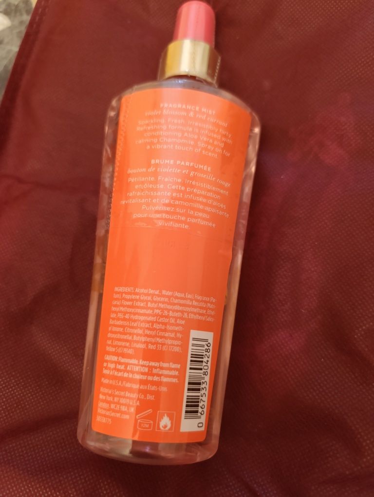 Парфюмированный спрей для тела Victoria's Secret Pure Seduction Bloom.