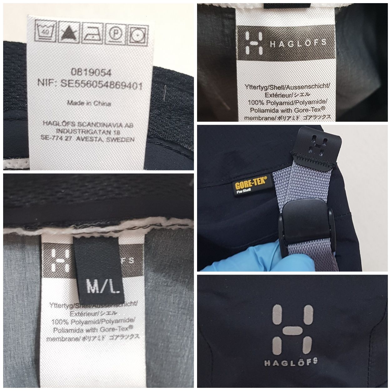 Sapca HAGLOFS Gore - Tex, Ballcap Șapcă impermeabilă, reglabilă Nr M/L