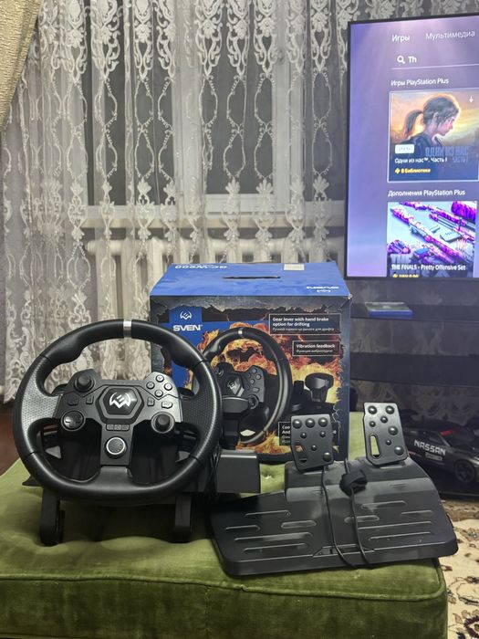 Игровой руль в идеальном состоянии