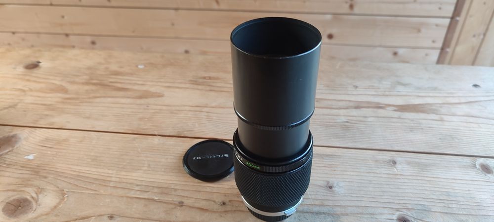 Pentru colecție Obiectiv Olympus OM zuiko 200mm 1:4