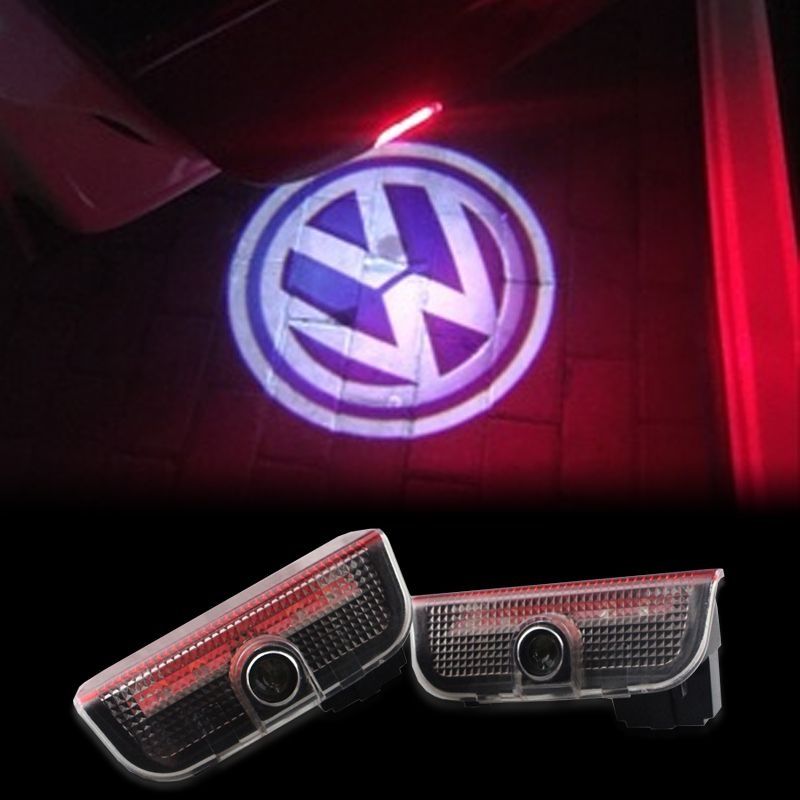 Lampi led logo usa portiera Vw Golf 5/6/7 Passat B6/B7 CC Tiguan Jetta