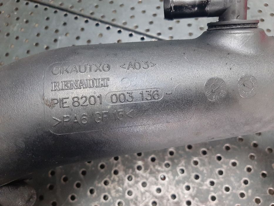 tubulatura intercooler  f9qn870  f9q 870  1.9 dci renault scenic 3 megane 3 euro 5 8201003136