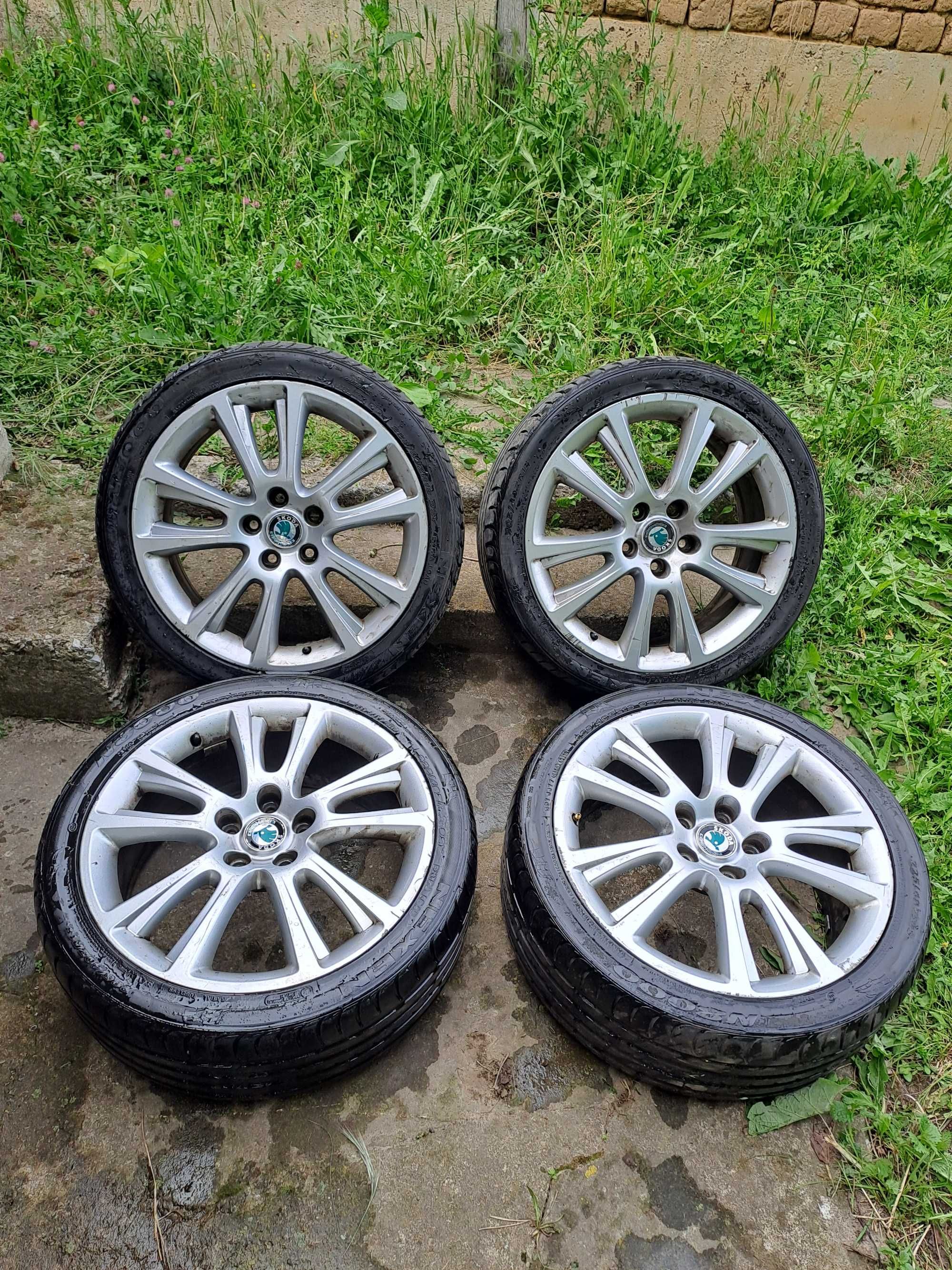 Оргинални джанти за Skoda  RS Модел ,18 цола 5Х112 , 7.5ж , ЕТ 51.