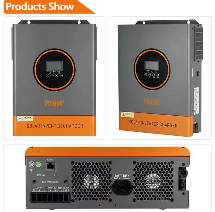 Хибриден инвертор Pow Mr - 6,2 Kw / 48V