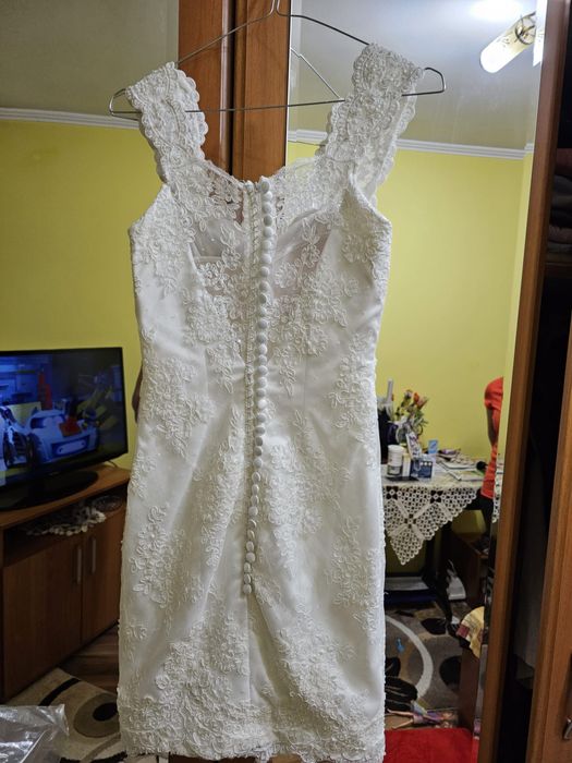 Vând rochie de mireasa 2 în 1