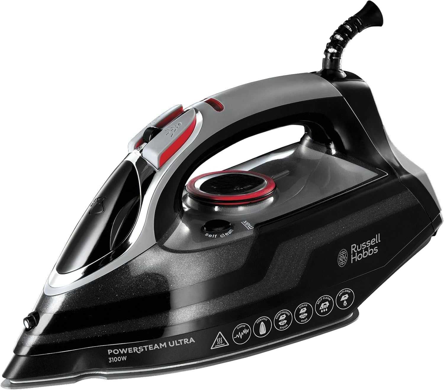Ютия Russell Hobbs PowerSteam Ultra 3100W, 210 г/мин.