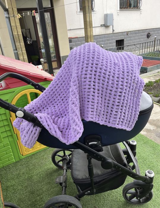 Вязанные пледы ручная работа