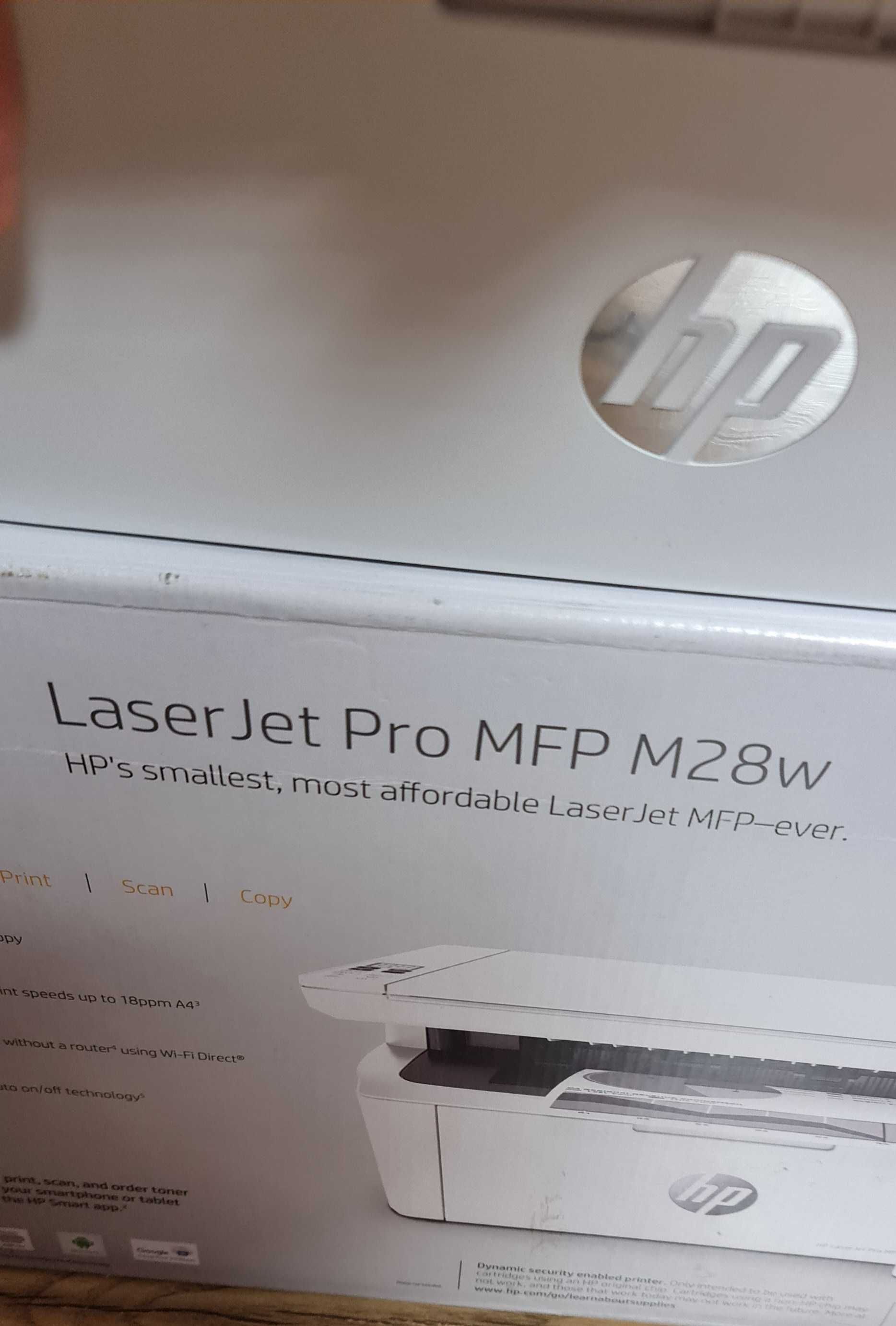 Imprimanta HP Laser Jet PRO MFP M28W