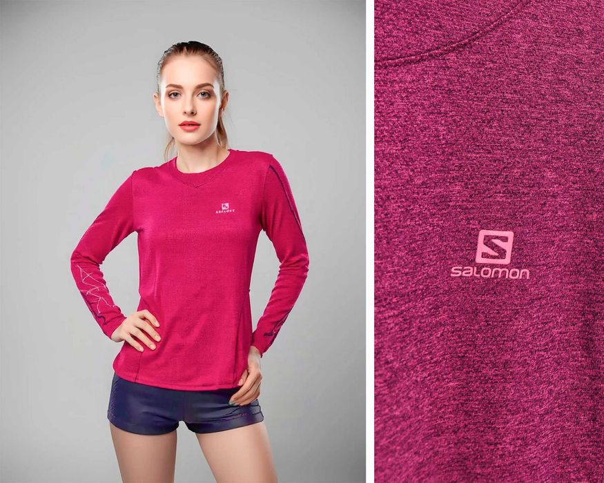 Salomon Advanced Skin Дамска фланелка размер L