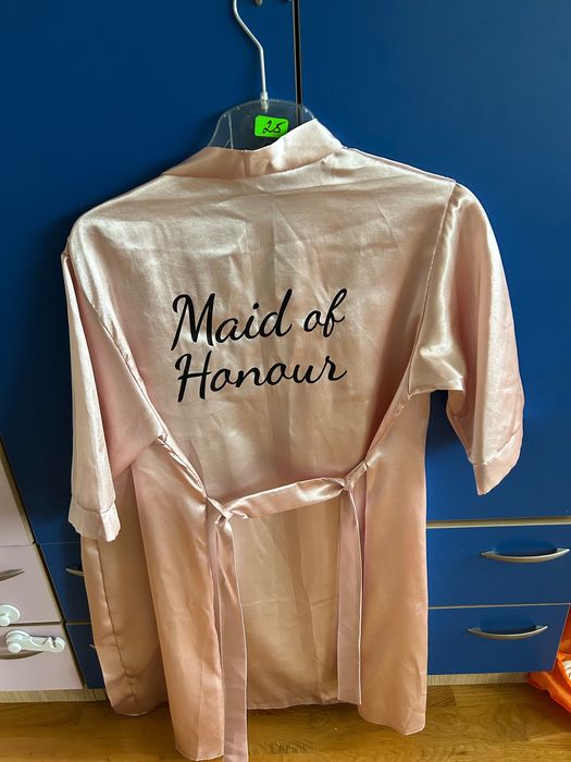 Сатенени халати за Булка и Кума