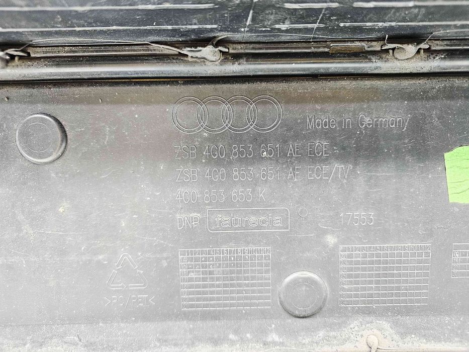 Grila bara fata Audi A6 (4G2, C7) [Fabr 2012-2017]