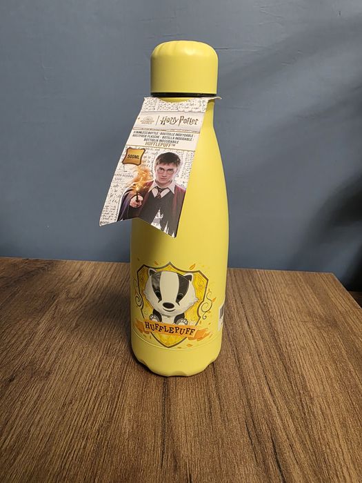 Harry Potter Hufflepuff шапка и шише-термус