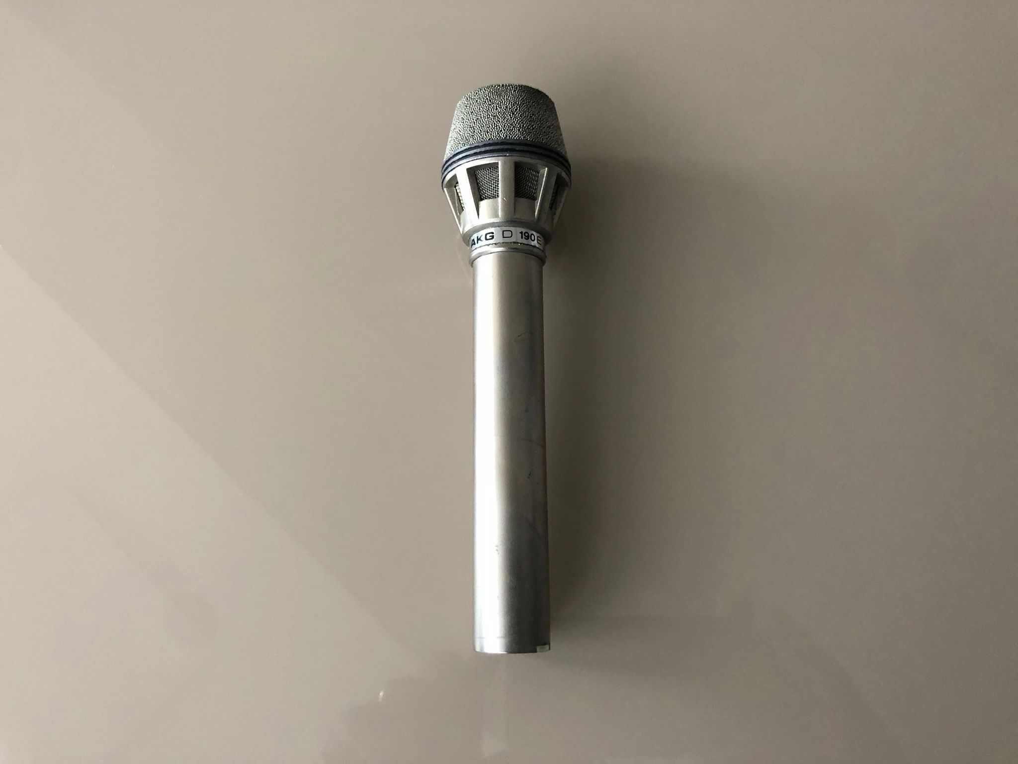 AKG D190E 1970 Microfon Vintage Dynamic Cardioid Microphone (Austria)