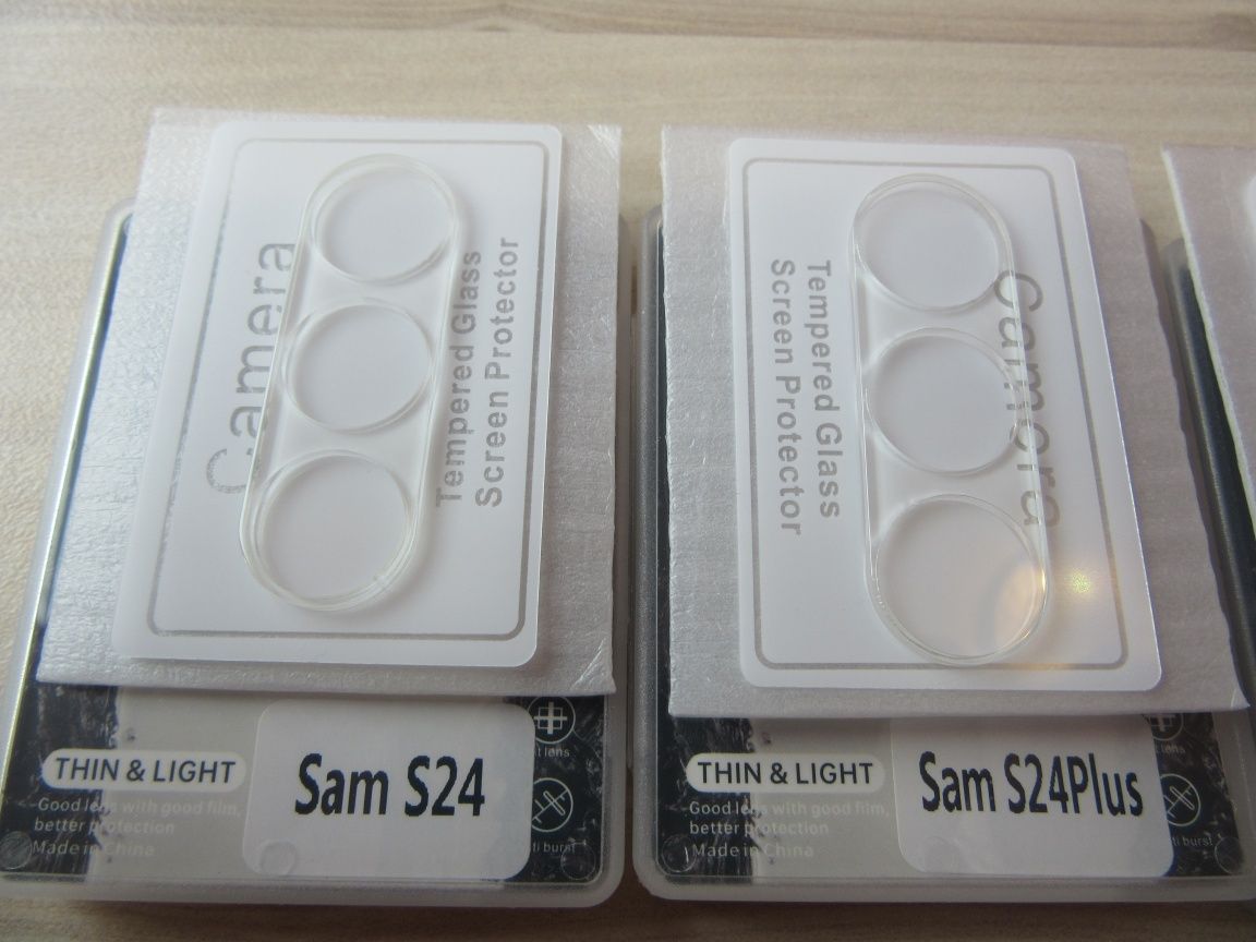 Samsung Galaxy S25 S24 /Ultra/Plus/FE/ 3D Стъклен протектор за камера