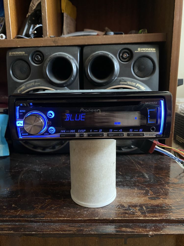 Pioneer DEH-X5700BT - ЦВЕТОВЕ -BLUETOOTH USB CD плеър за кола сд радио