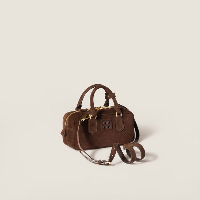 Замшевая сумка Miu Miu