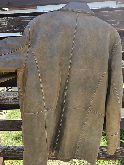 Vand 2 buc Scurta piele naturala bărbați măsură L